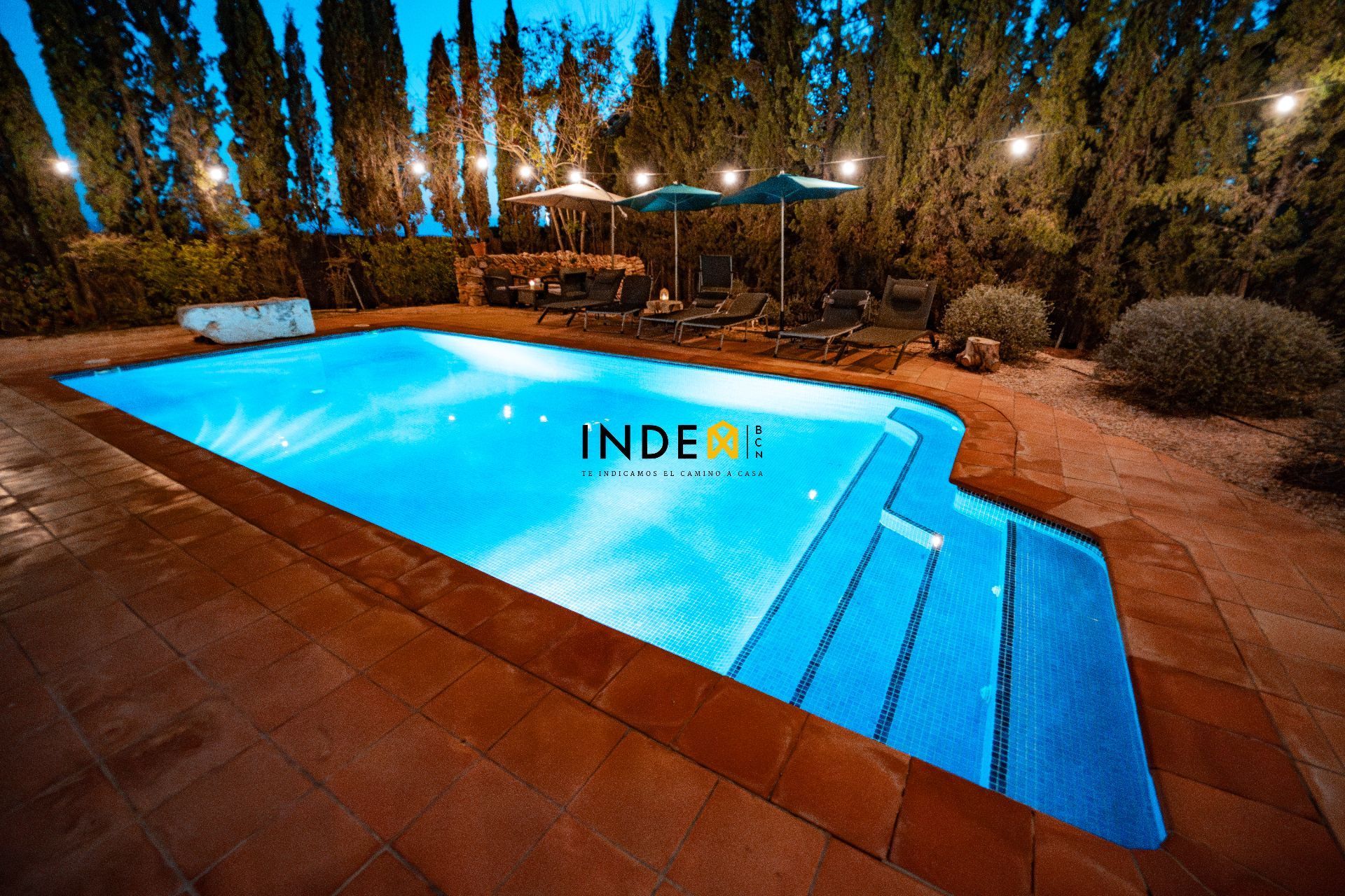 Piscina de Casa o xalet de lloguer en Vilafranca del Penedès amb Aire condicionat, Calefacció i Jardí privat