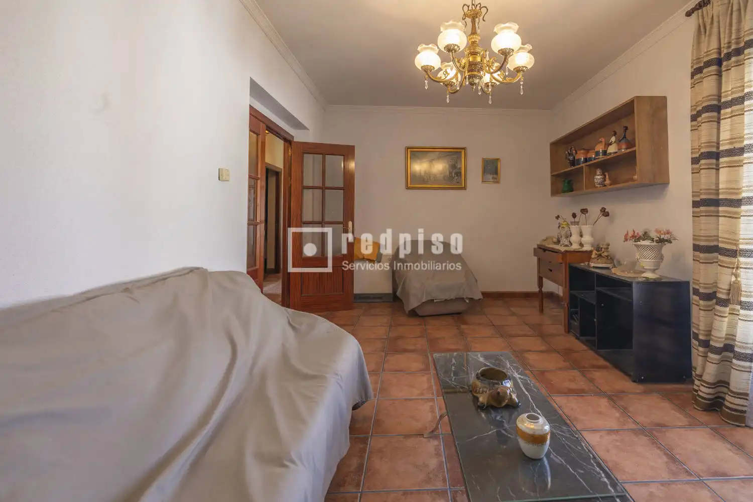 Sala de estar de Casa o chalet en venta en Noblejas con Calefacción, Jardín privado y Trastero