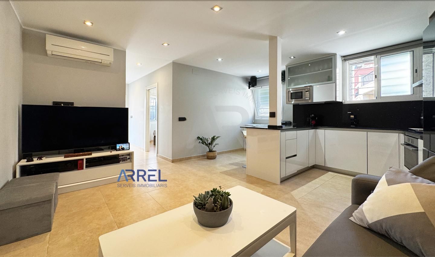 Exterior view of Planta baja to rent in Alella  with Air Conditioner