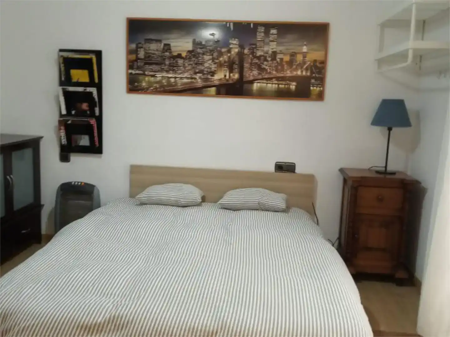 Schlafzimmer von Loft zur Miete in Málaga Capital mit Klimaanlage