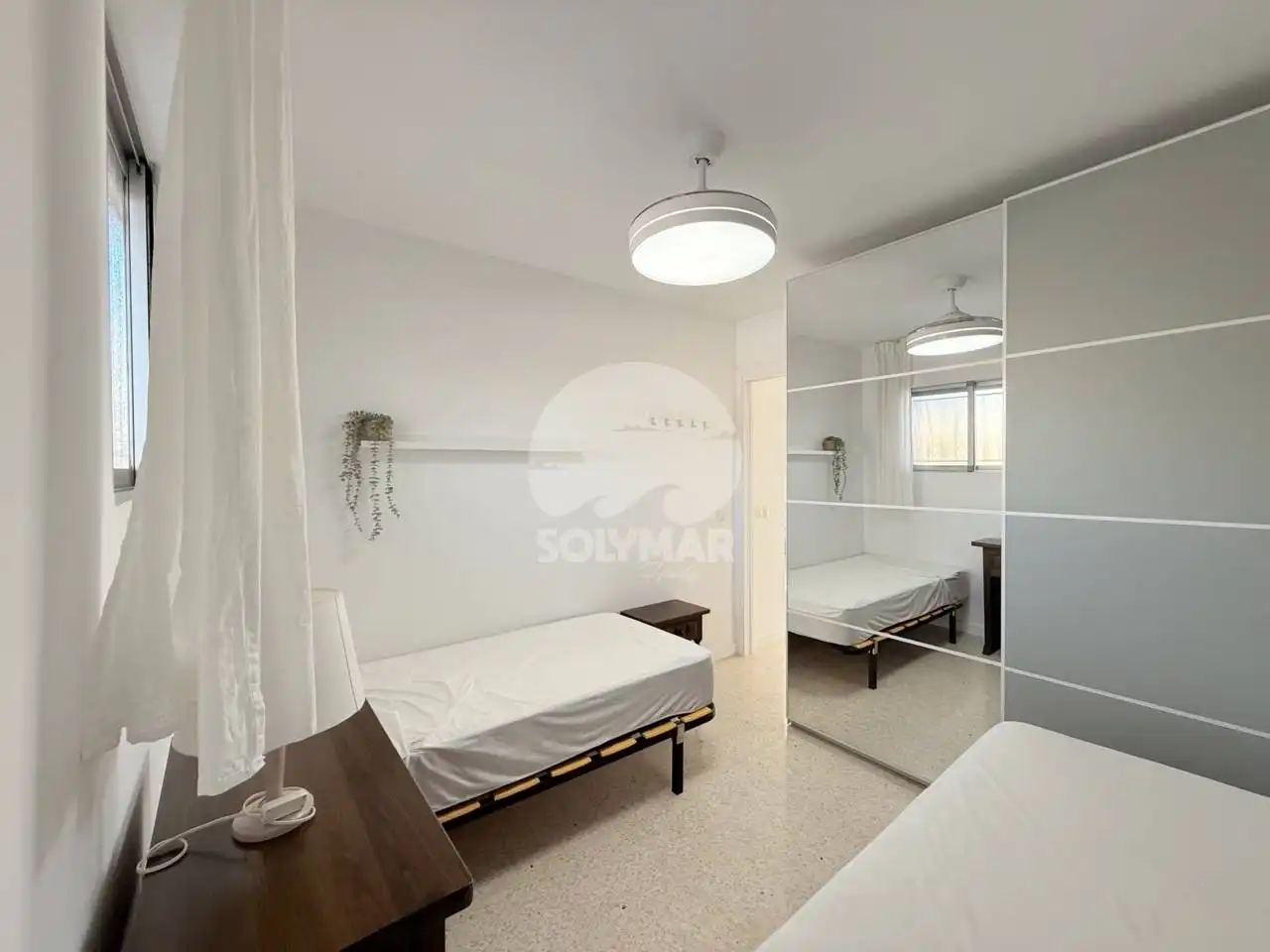 Schlafzimmer von Wohnung zur Miete in Vélez-Málaga mit Klimaanlage, Heizung und Terrasse