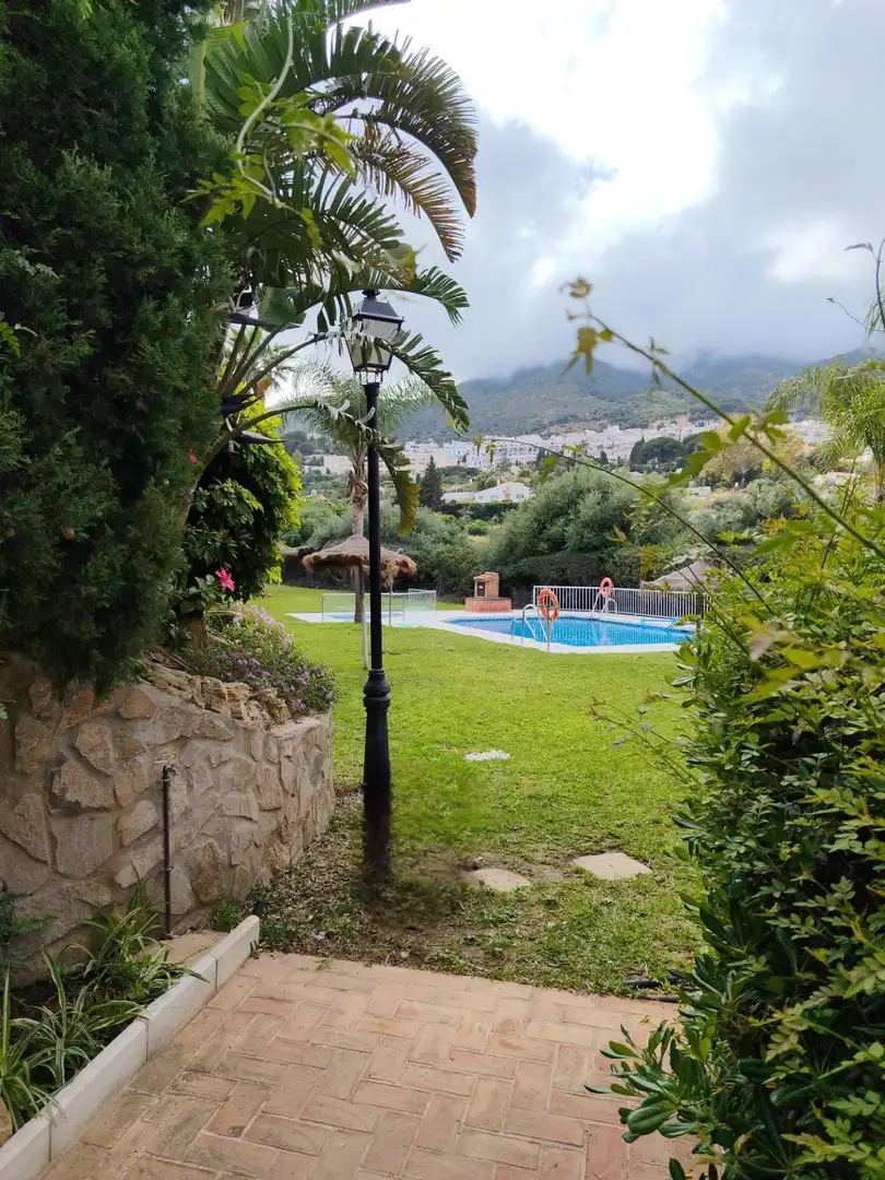 Jardí de Casa o xalet en venda en Benalmádena amb Aire condicionat, Jardí privat i Terrassa