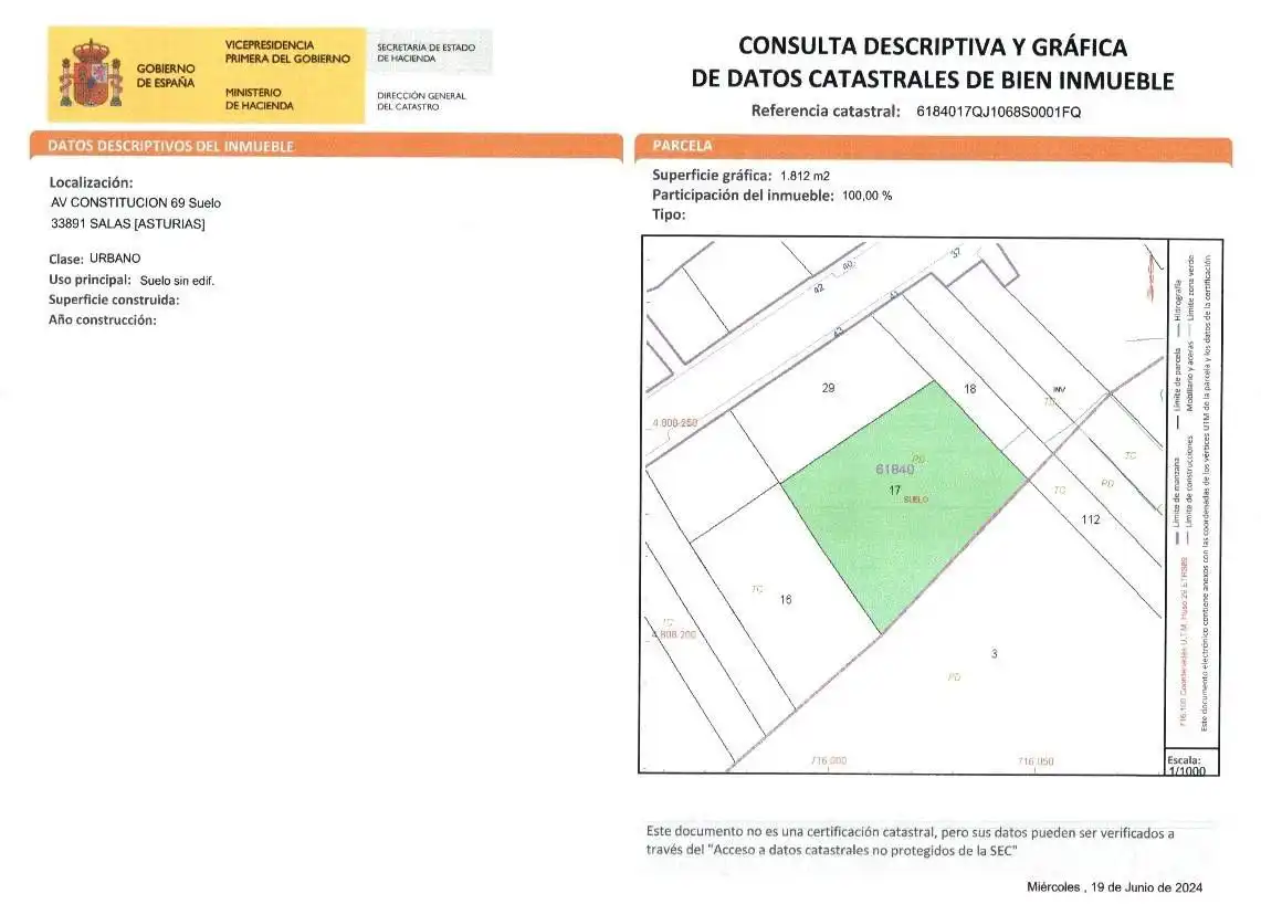 Terrenos y solares en venta en Salas, imagen 8