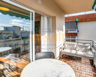 Terrace of Flat for sale in Sitges  with Air Conditioner, Heating and Parquet flooring