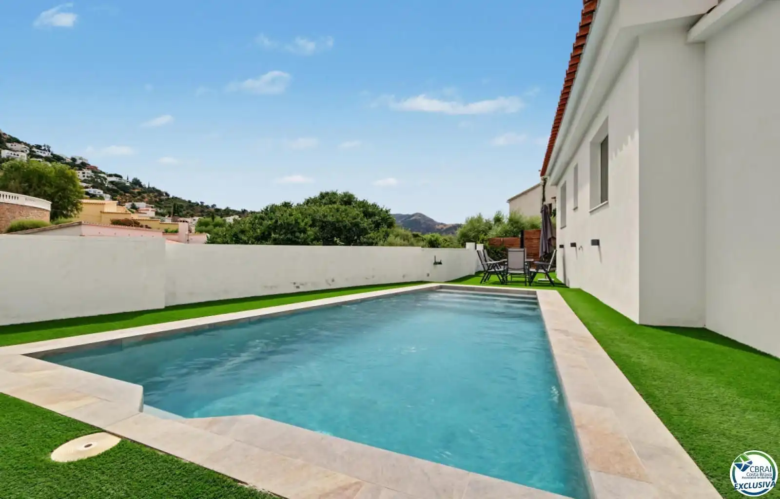 Swimming pool of Houses for sale in Roses  with Air Conditioner, Storage room and Swimming Pool