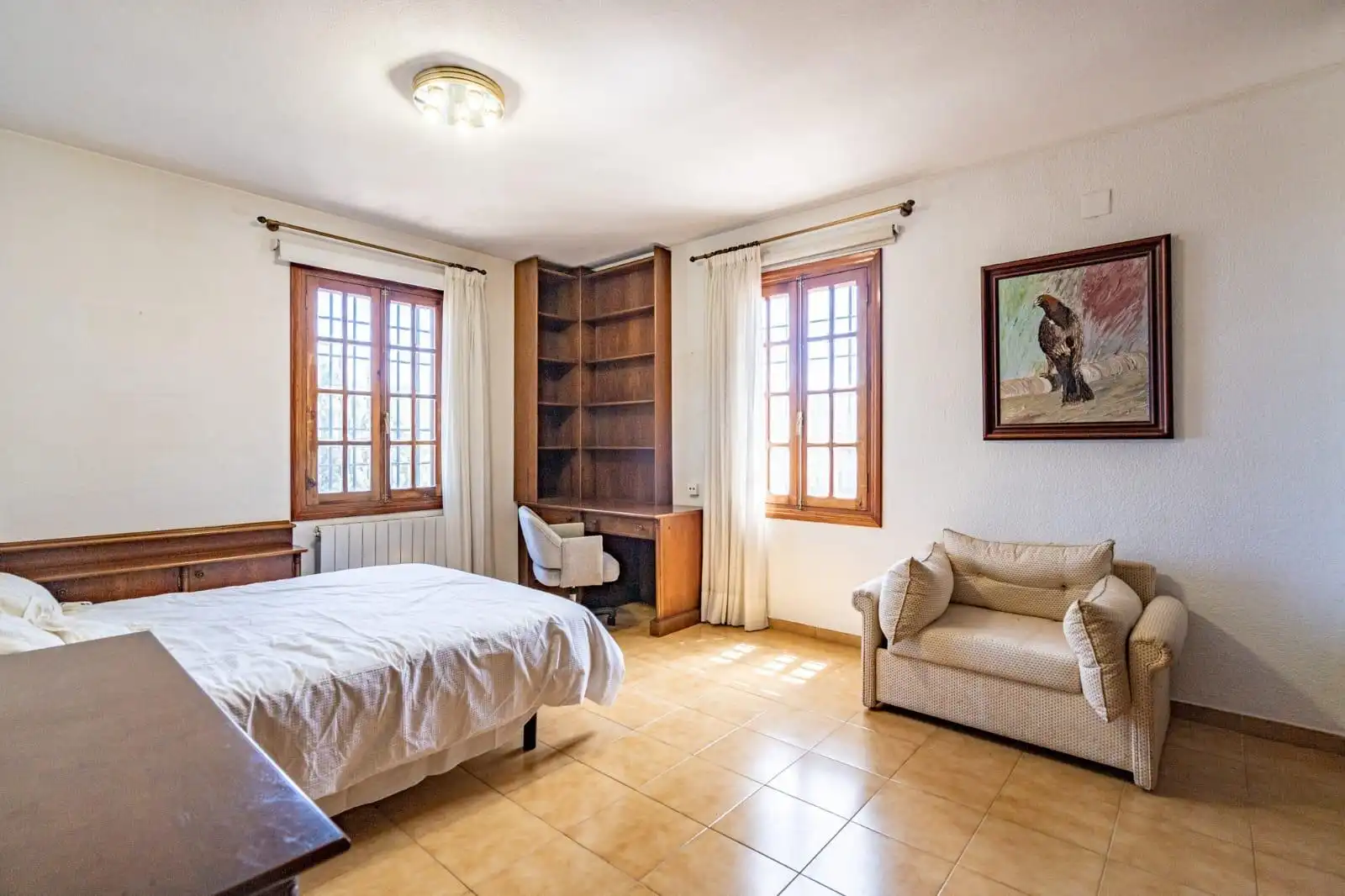 Bedroom of Houses for rent in El Puig de Santa Maria  with Heating, Private garden and Terrace