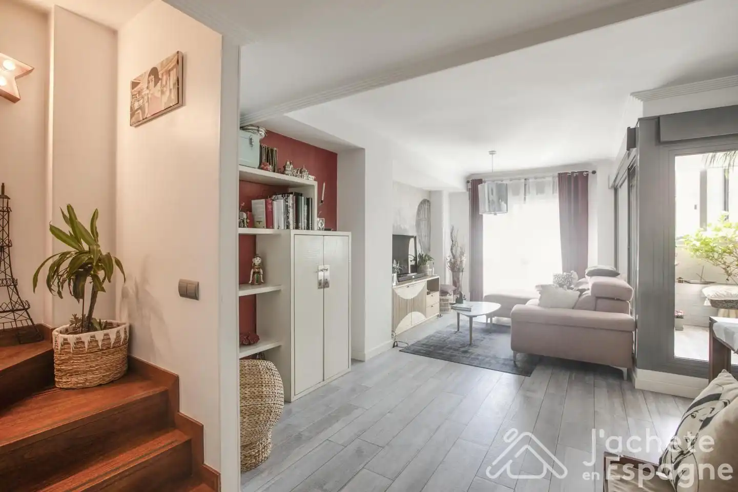 Sala d'estar de Dúplex en venda en Madrid amb Aire condicionat, Calefacció i Terrassa
