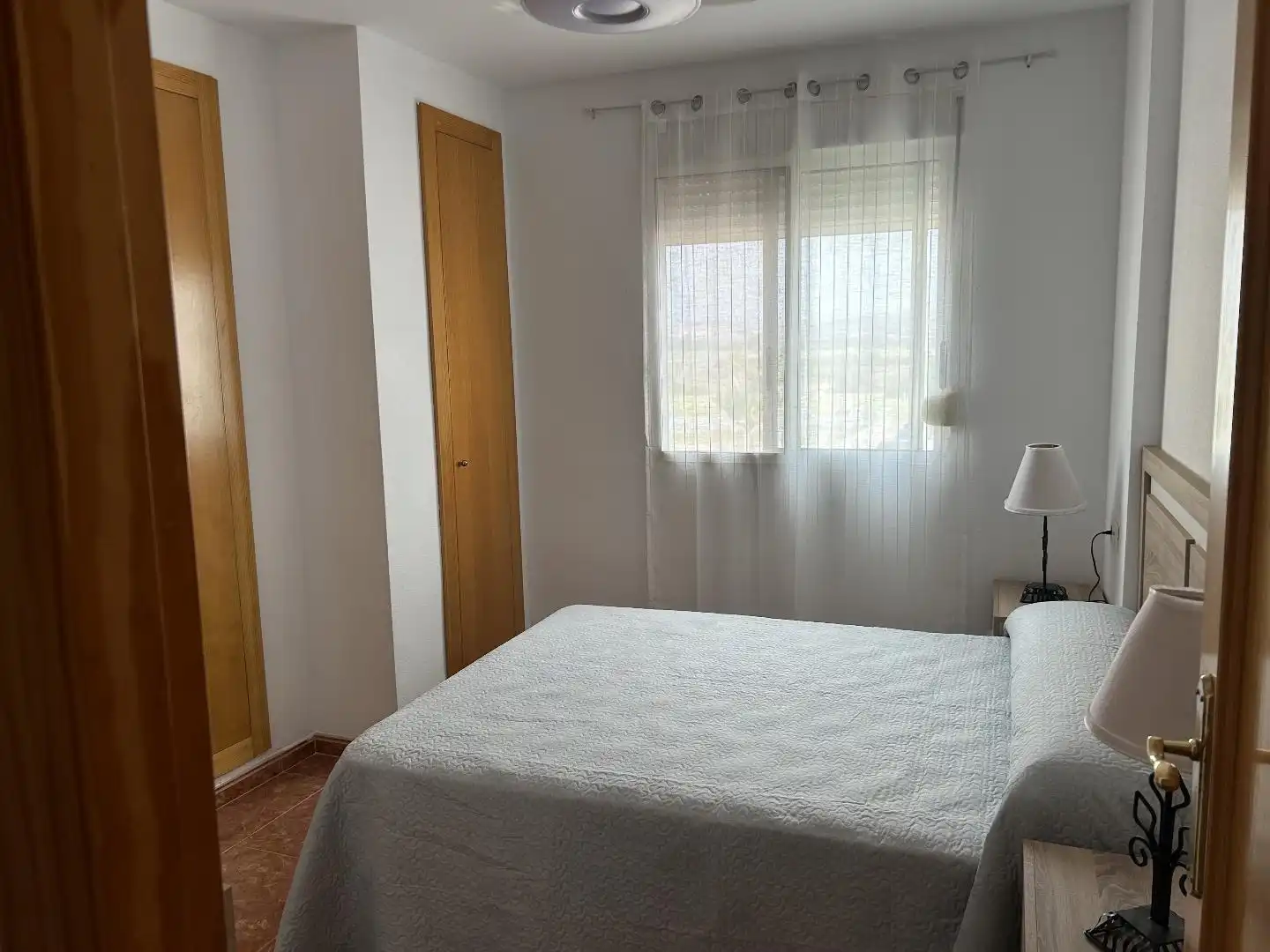 Bedroom of Flat for rent in Chilches / Xilxes  with Terrace, Storage room and Furnished
