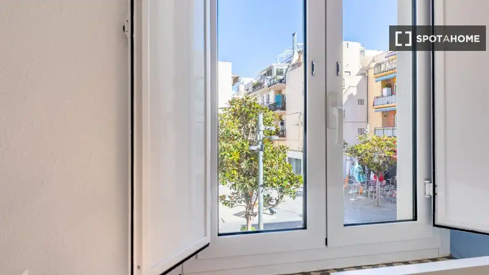 Terrassa de Pis de lloguer en Sitges amb Aire condicionat, Calefacció i Moblat