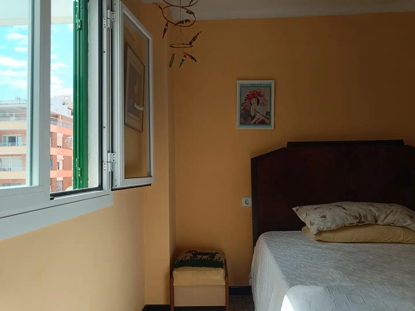Schlafzimmer von Wohnung zum Verkauf in  Palma de Mallorca mit Terrasse, Möbliert und Balkon