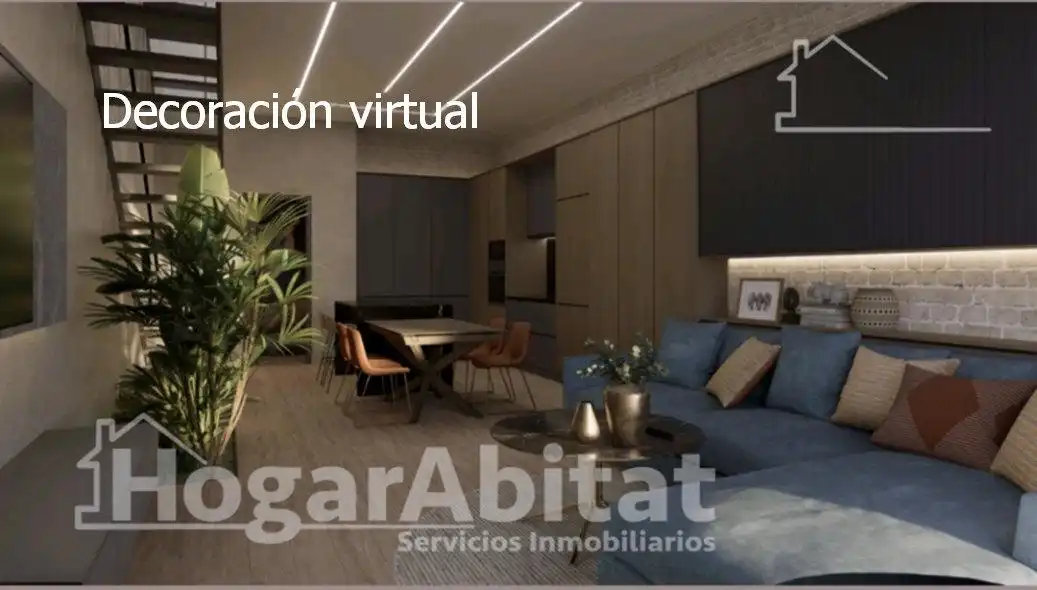 Living room of Houses for sale in Gandia  with Terrace and Storage room