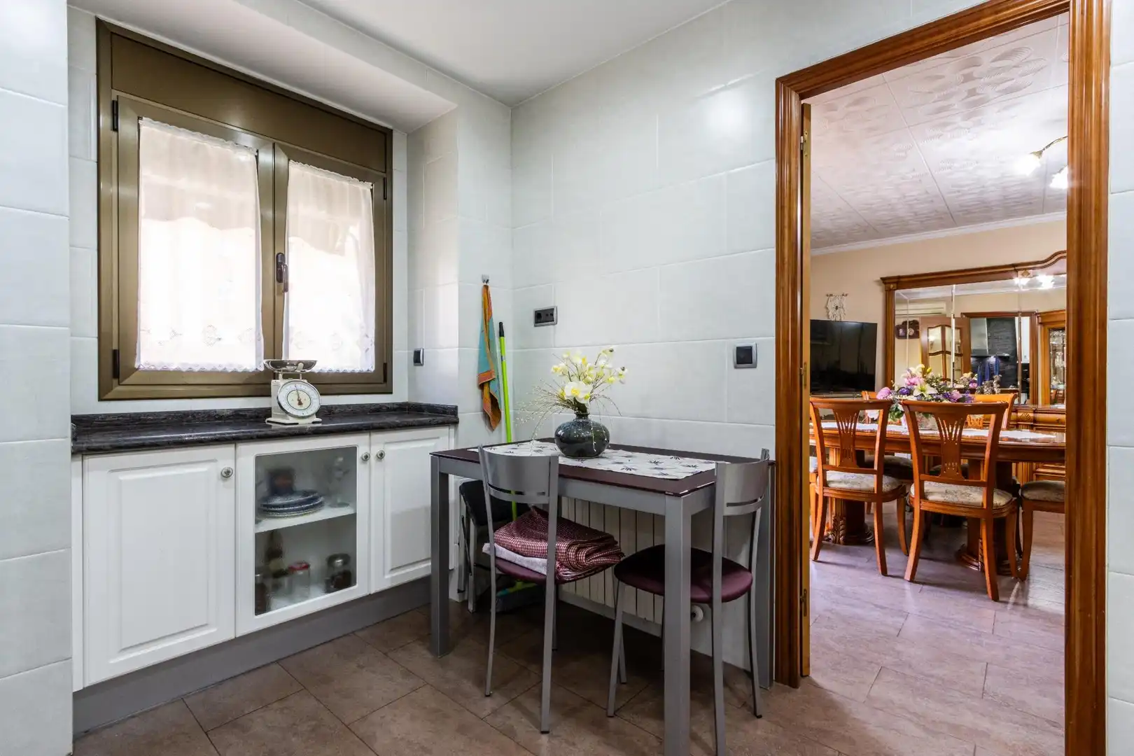 Cocina de Casa o chalet en venta en Sabadell con Aire acondicionado, Calefacción y Terraza