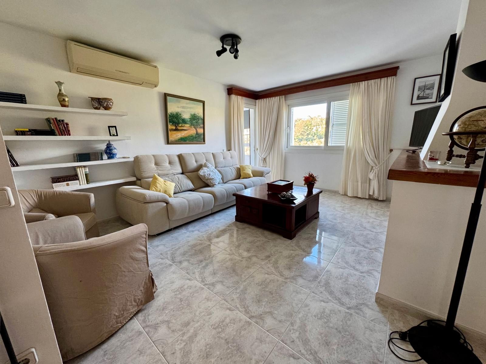 Living room of Flat to rent in  Palma de Mallorca  with Air Conditioner, Terrace and Furnished