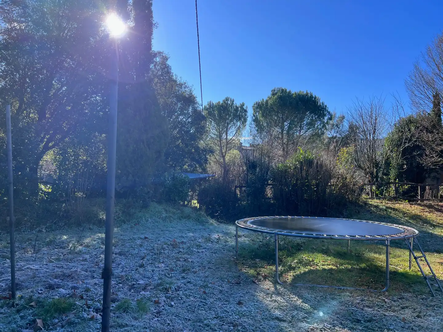 Jardí de Finca rústica en venda en Mieres (Girona) amb Aire condicionat, Jardí privat i Parquet