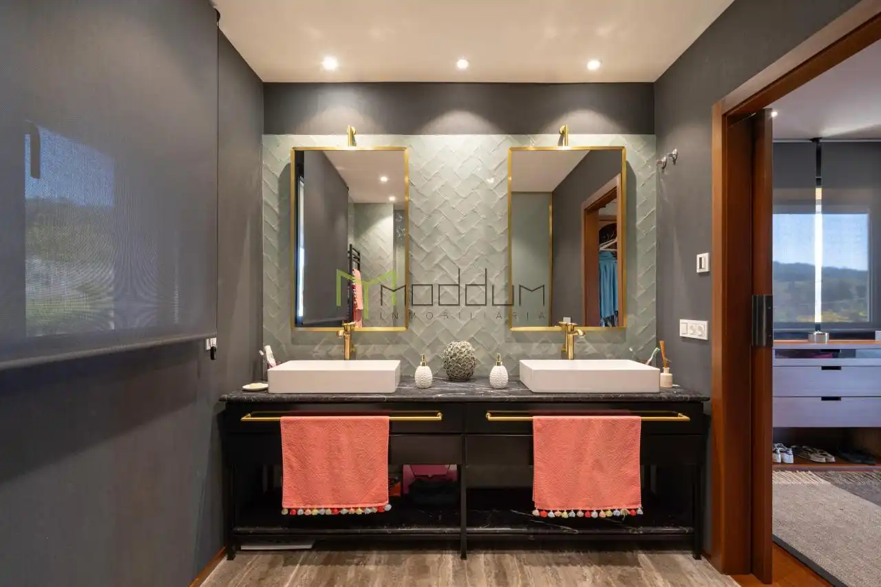 Bathroom of Houses for sale in Bueu  with Heating, Private garden and Terrace