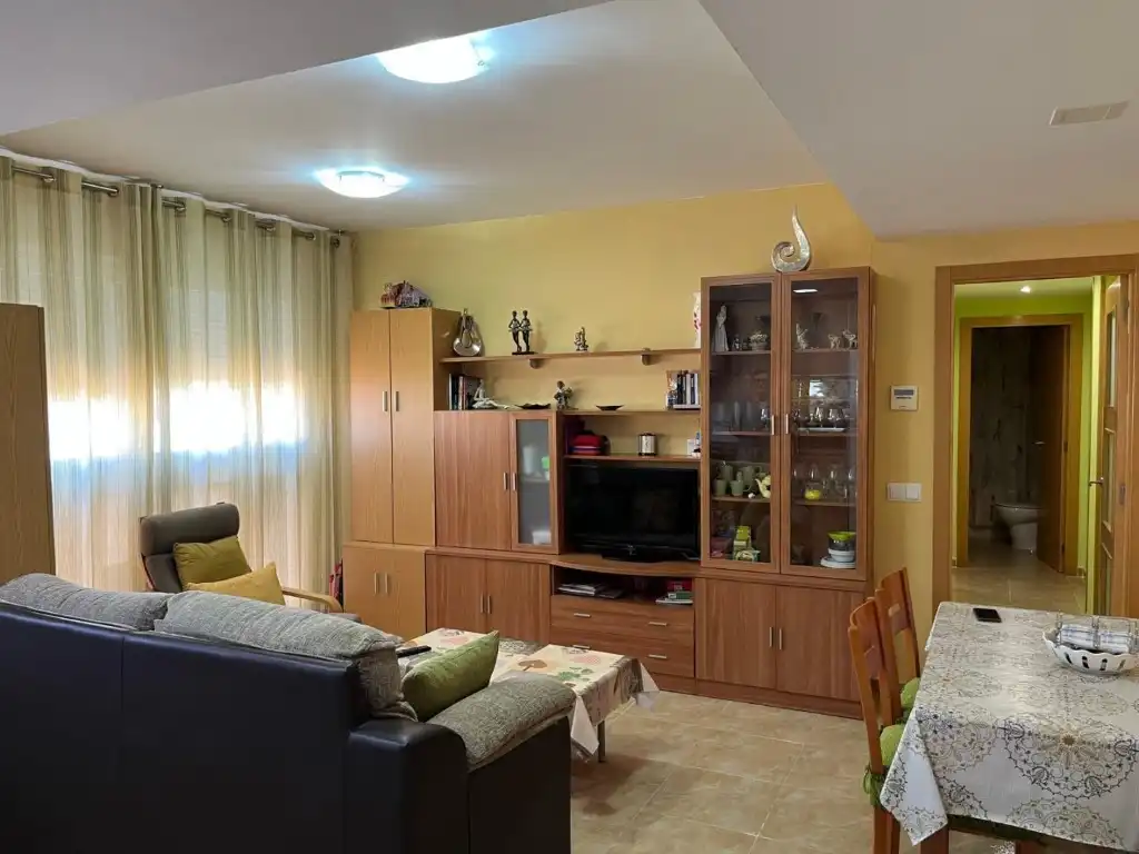 Living room of Flat for rent in Benicarló  with Air Conditioner, Heating and Furnished