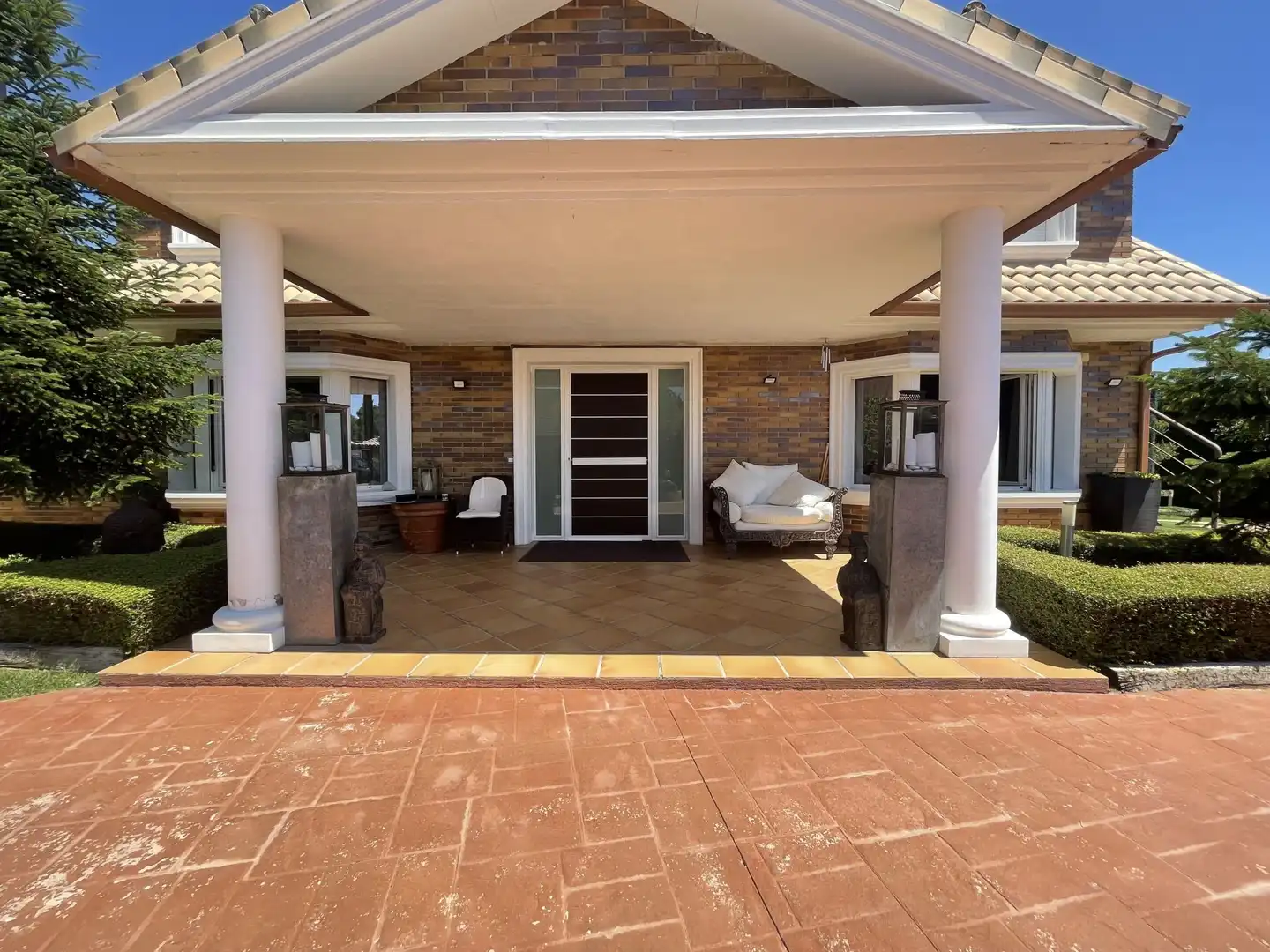 Terraza de Casa o chalet en venta en Boadilla del Monte con Aire acondicionado, Jardín privado y Trastero
