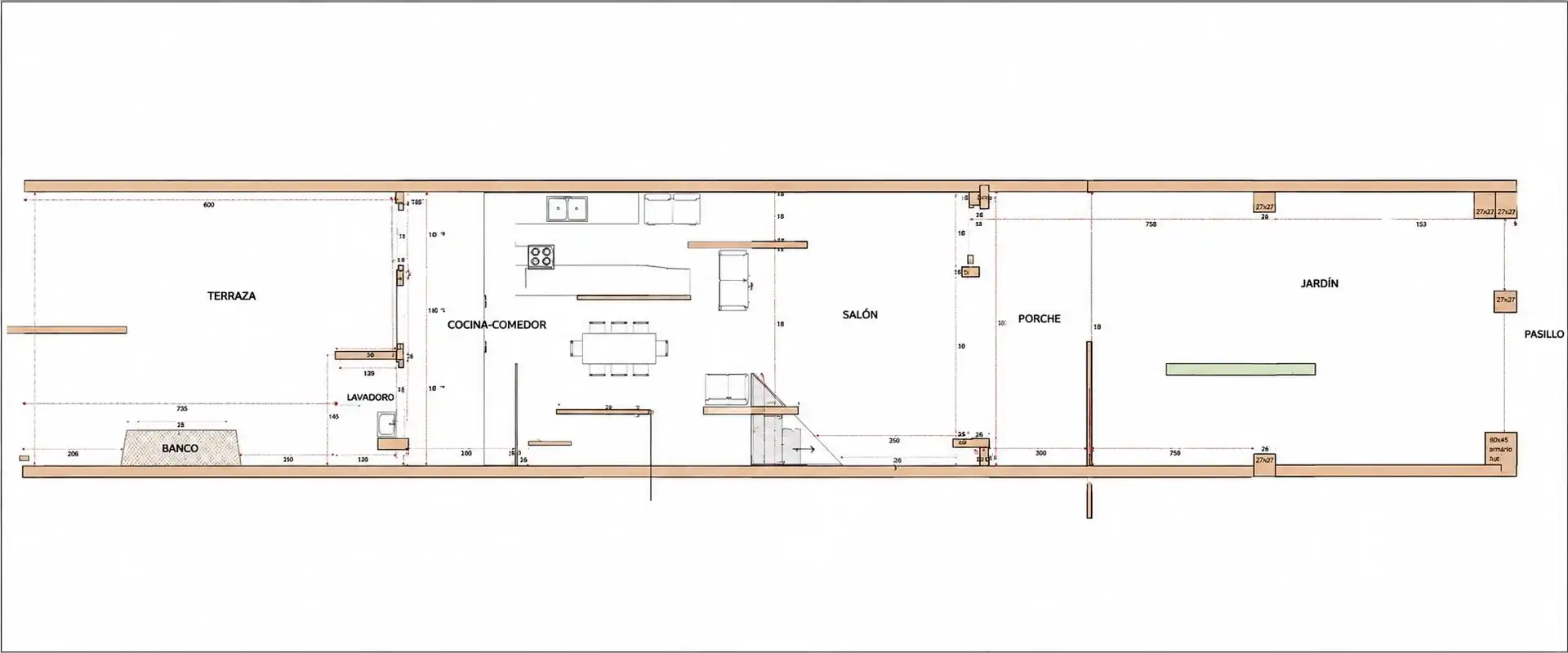 Doppelhaushälfte mit Pool zum Verkauf in Heliópolis, imagen 24