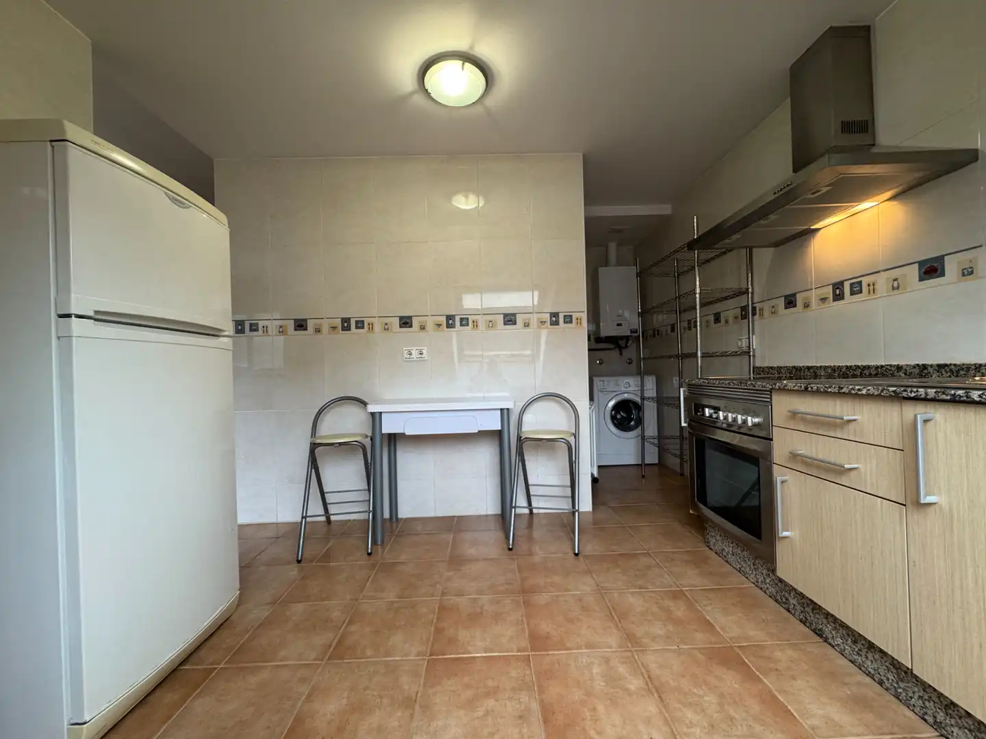 Kitchen of Flat for rent in Ames  with Heating, Storage room and Furnished