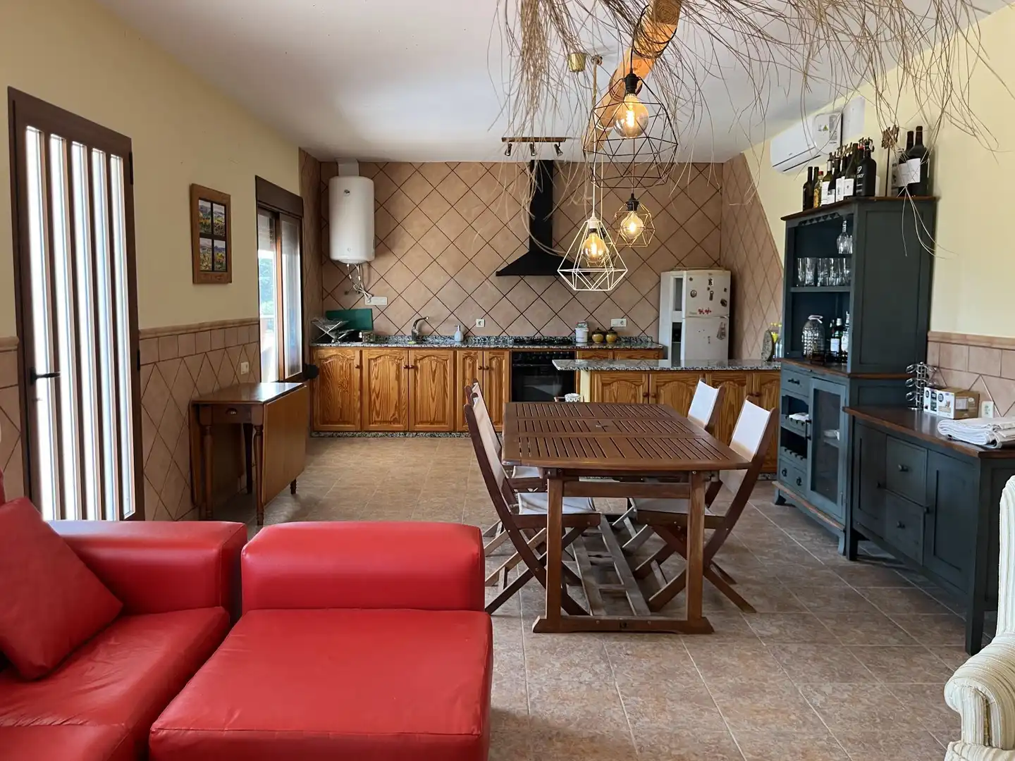 Cuina de Casa o xalet en venda en Ontinyent amb Aire condicionat, Calefacció i Jardí privat