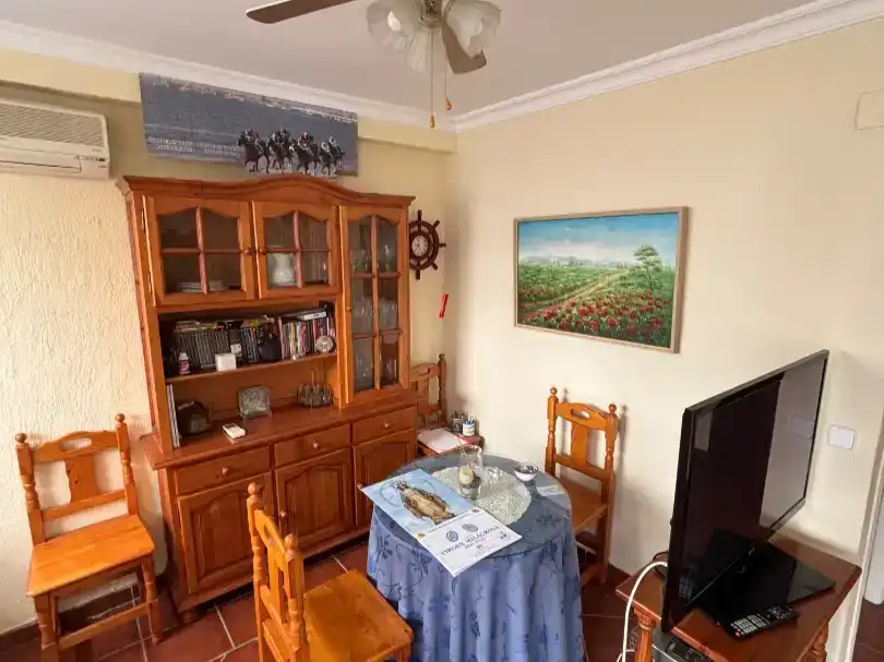 Dining room of Flat for rent in Sanlúcar de Barrameda  with Air Conditioner