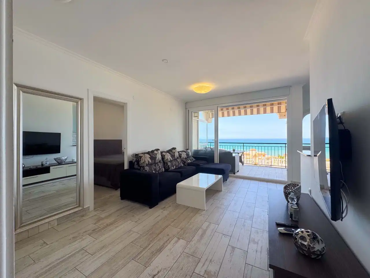 Sala d'estar de Apartament en venda en Torrevieja amb Aire condicionat, Calefacció i Terrassa