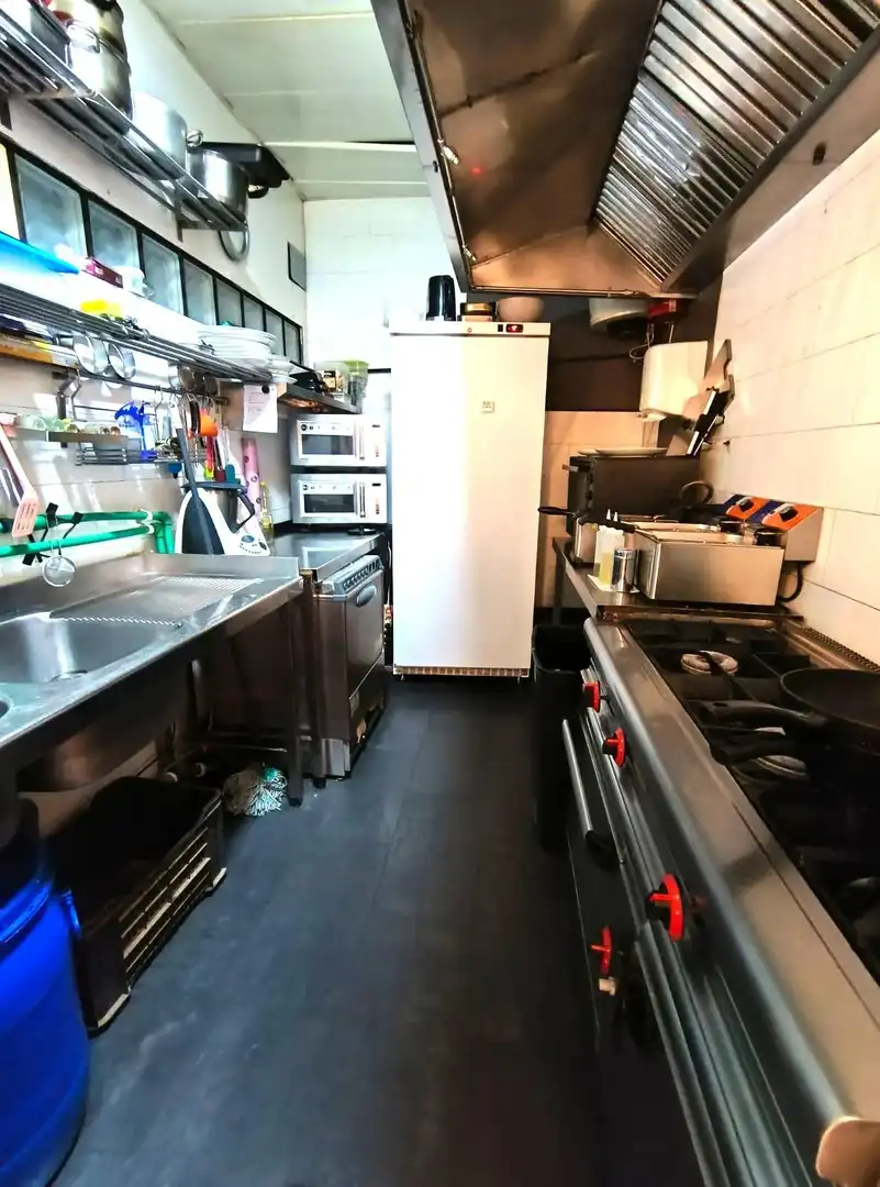 Cocina de Local de alquiler en Santa Pola con Aire acondicionado y Amueblado