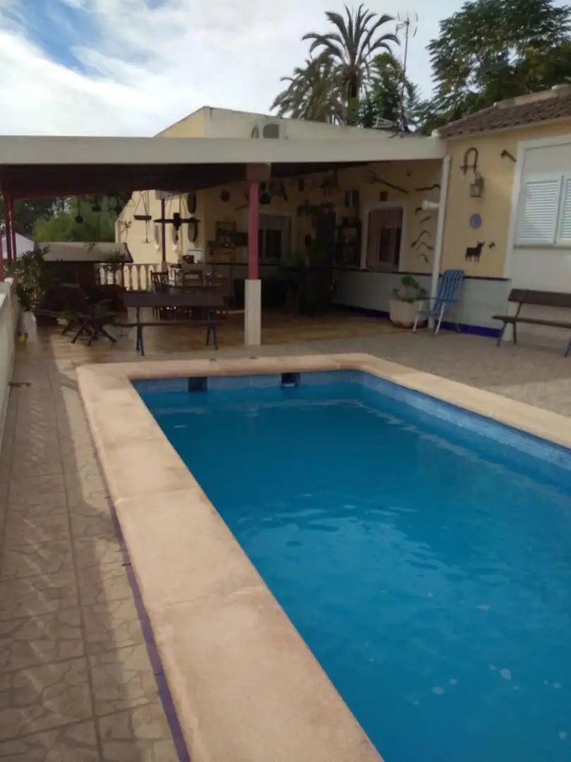 Piscina de Casa adosada en venda en Orihuela amb Terrassa i Piscina