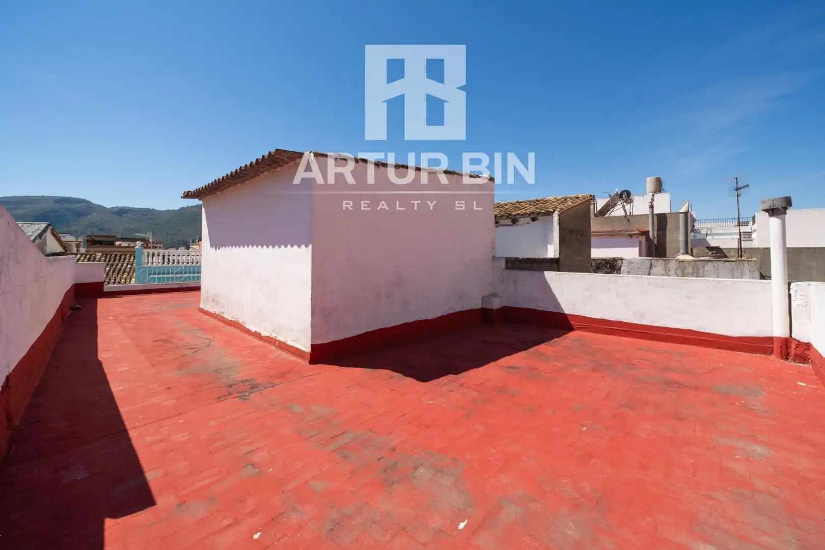 Terraza de Casa adosada en venta en Tavernes de la Valldigna con Terraza