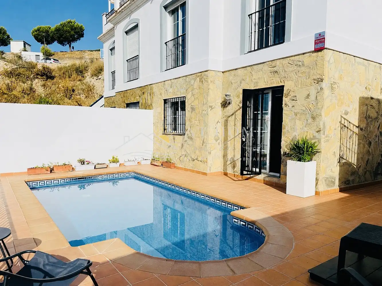 Casa con piscina en venta en Frigiliana