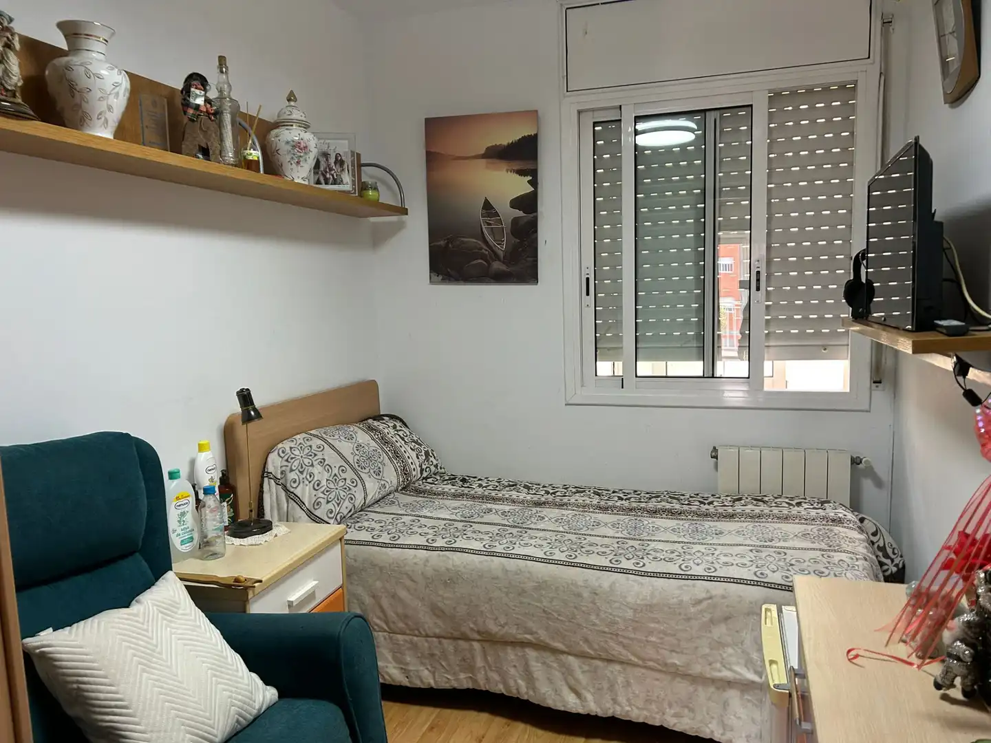 Bedroom of Houses for sale in Sant Adrià de Besòs  with Air Conditioner, Heating and Terrace