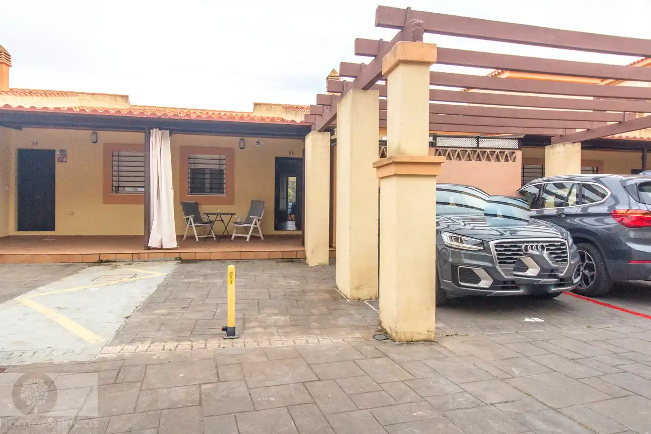 Exterior view of Detached homes for sale in Islantilla  with Storage room and Community pool