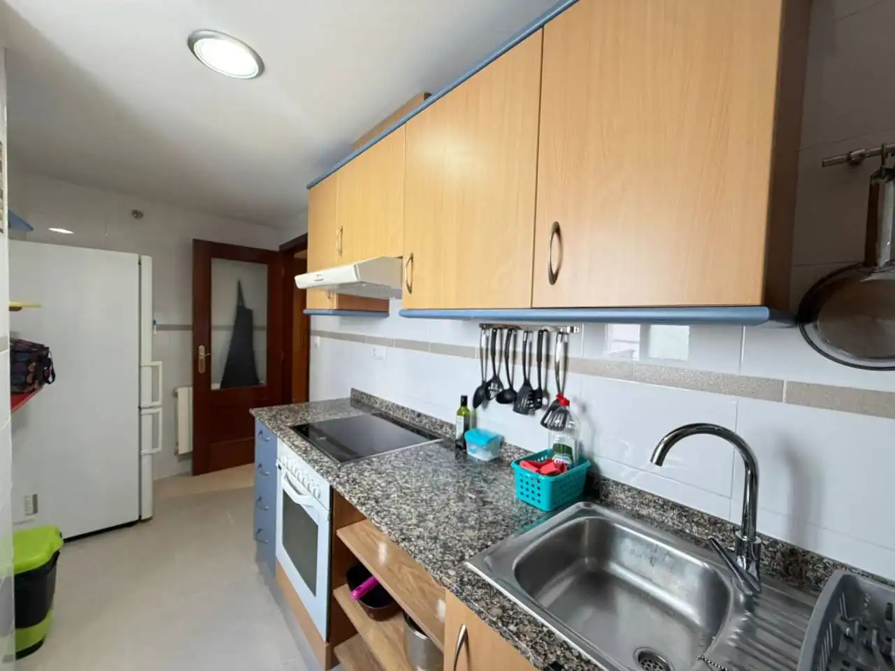 Kitchen of Flat for sale in Castellón de la Plana / Castelló de la Plana  with Heating, Storage room and Furnished