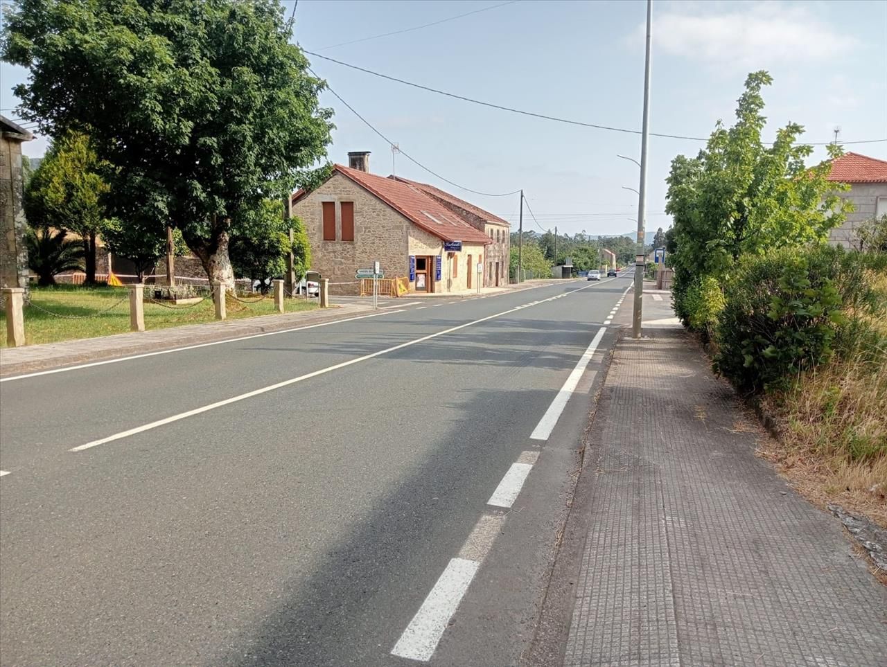 Vista exterior de Casa o xalet en venda en Cuntis