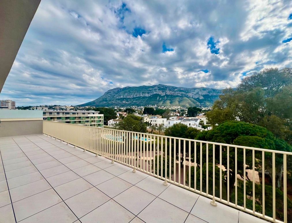 Vista exterior de Apartament en venda en Dénia amb Aire condicionat