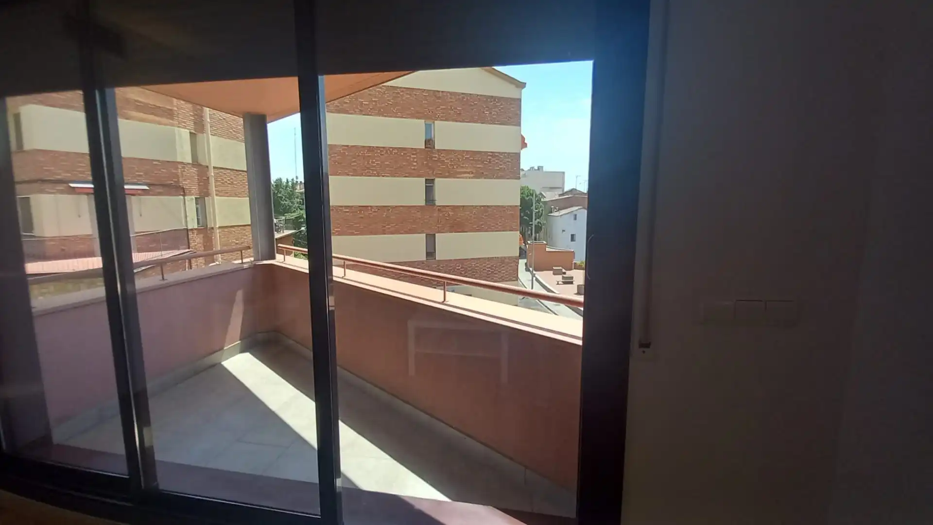 Terraza de Piso de alquiler en Lleida con Calefacción, Amueblado y Balcón