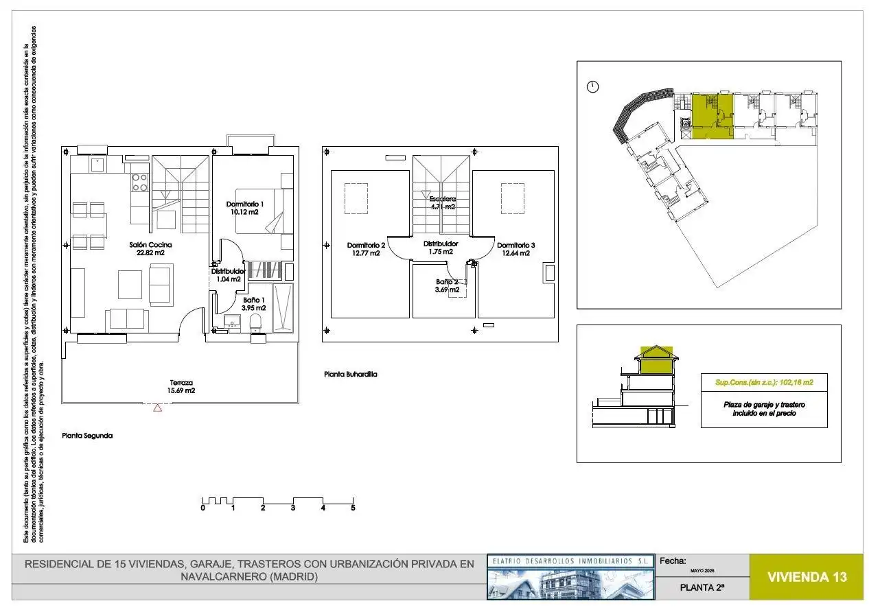Flat for sale in Navalcarnero  with Heating, Private garden and Terrace