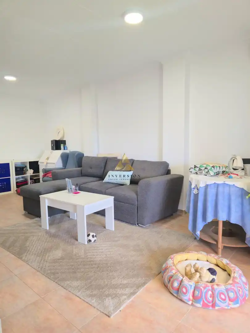 Sala de estar de Ático en venta en Benicarló con Aire acondicionado, Calefacción y Terraza