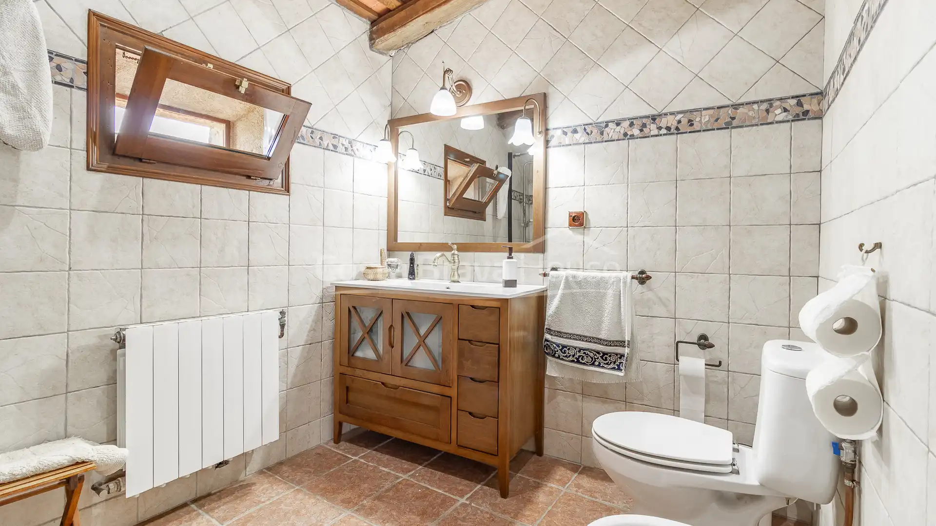 Bathroom of Country homes for sale in Begur  with Air Conditioner, Heating and Private garden