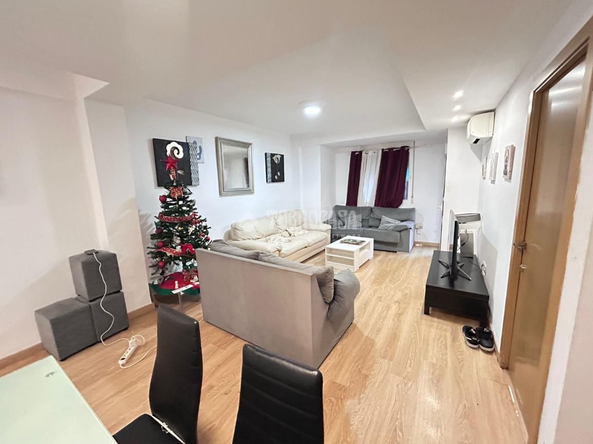 Living room of Flat for sale in  Valencia Capital  with Air Conditioner, Heating and Terrace