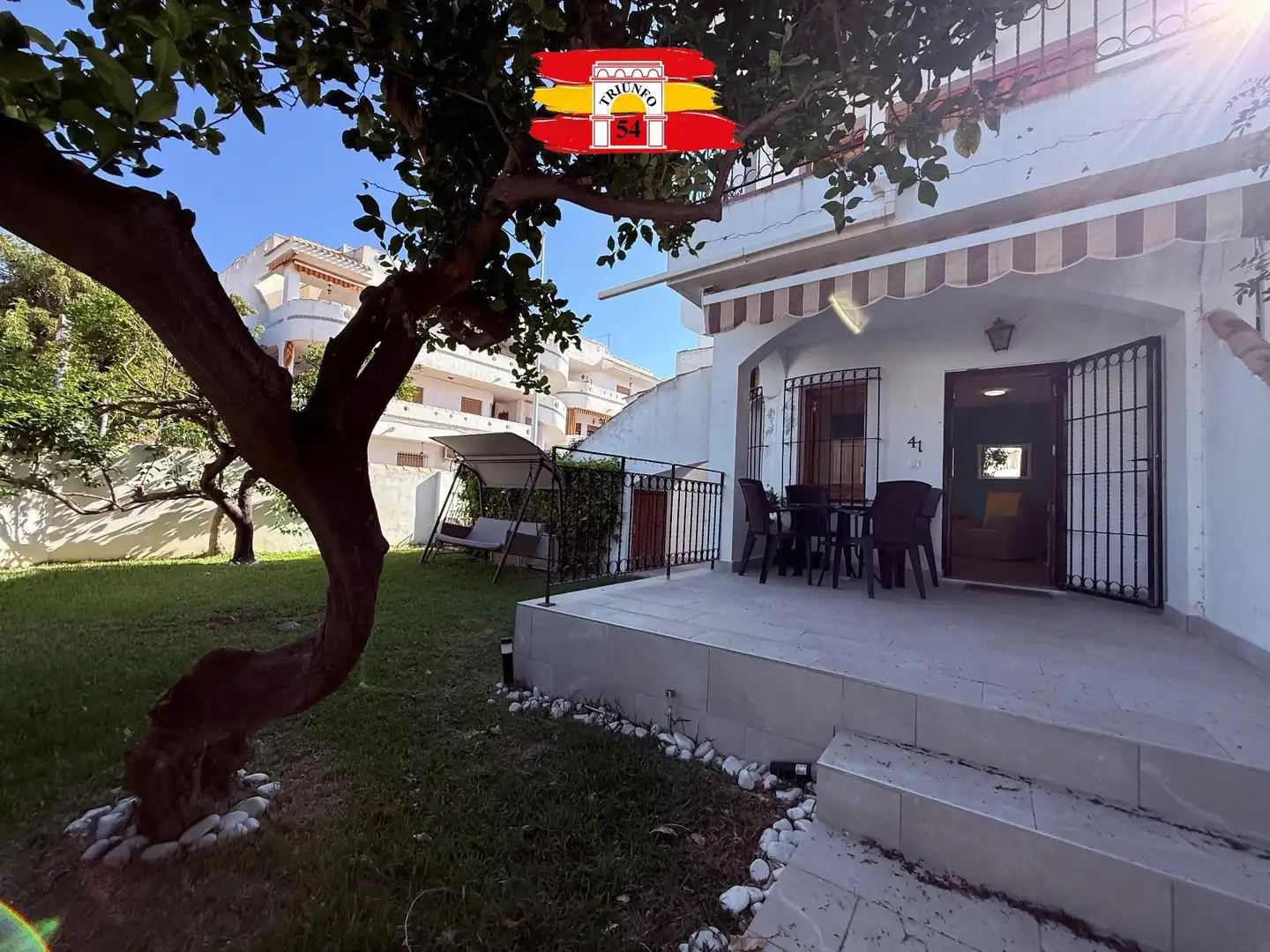 Jardín de Planta baja en venta en Pilar de la Horadada con Aire acondicionado, Jardín privado y Terraza
