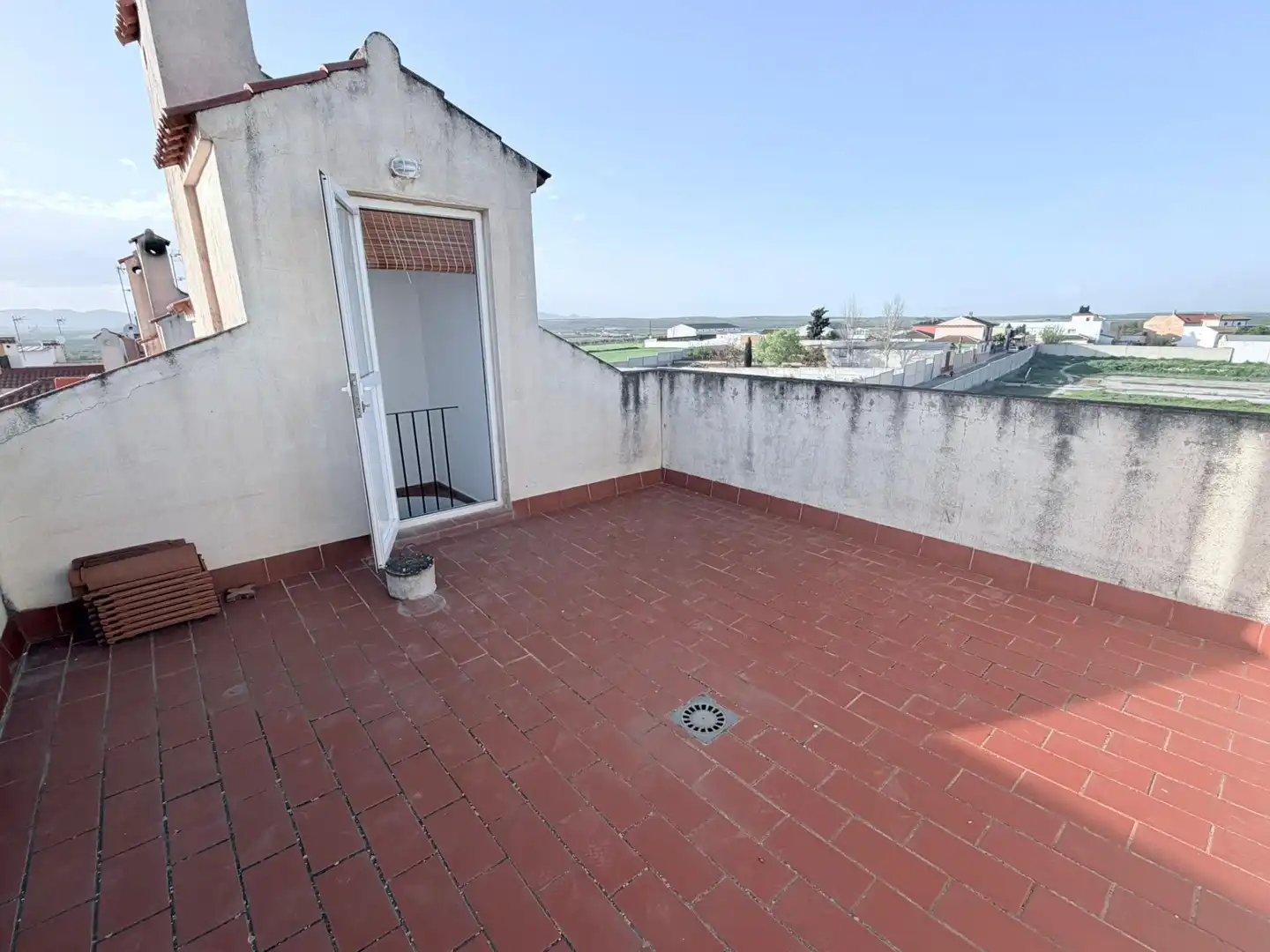 Terrassa de Casa adosada en venda en Fuente de Piedra amb Jardí privat, Terrassa i Moblat