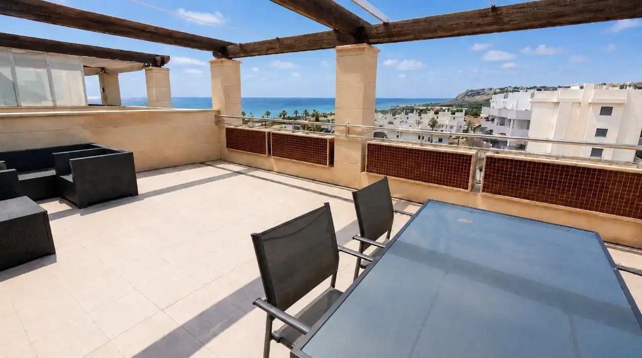 Terraza de Apartamento en venta en Elche / Elx con Aire acondicionado, Jardín privado y Terraza