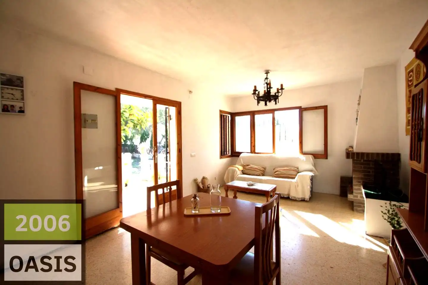 Sala de estar de Casa o chalet en venta en L'Ametlla de Mar  con Jardín privado y Terraza