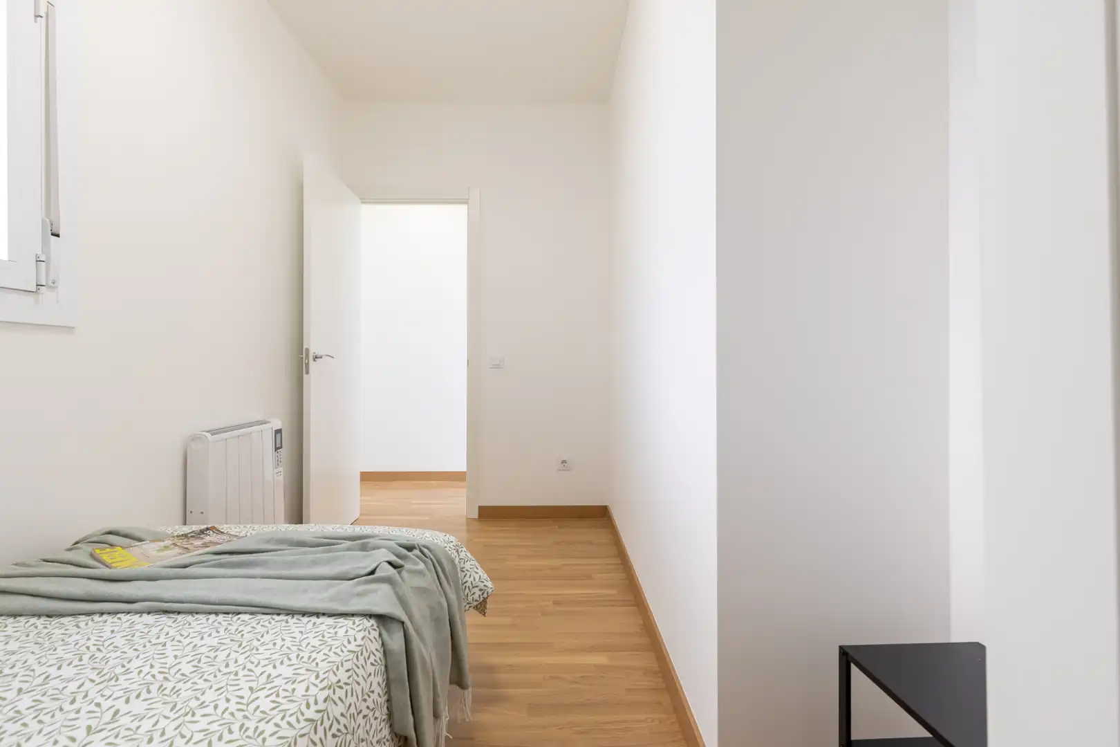 Bedroom of Flat for rent in Terrassa  with Heating, Parquet flooring and Terrace
