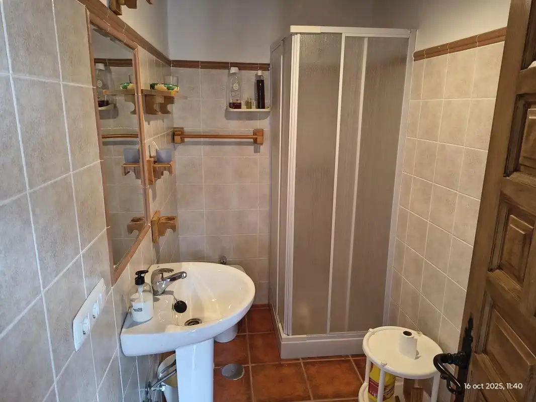 Baño de Finca rústica en venta en Antequera con Calefacción, Jardín privado y Terraza