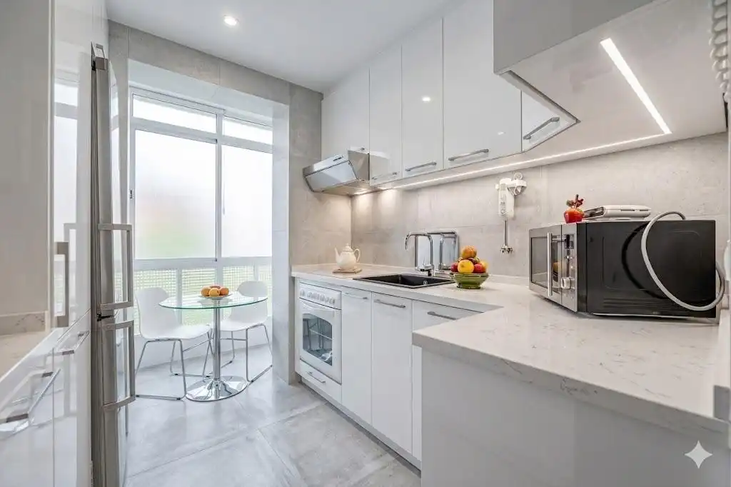 Kitchen of Flat for sale in Madrid  with Heating