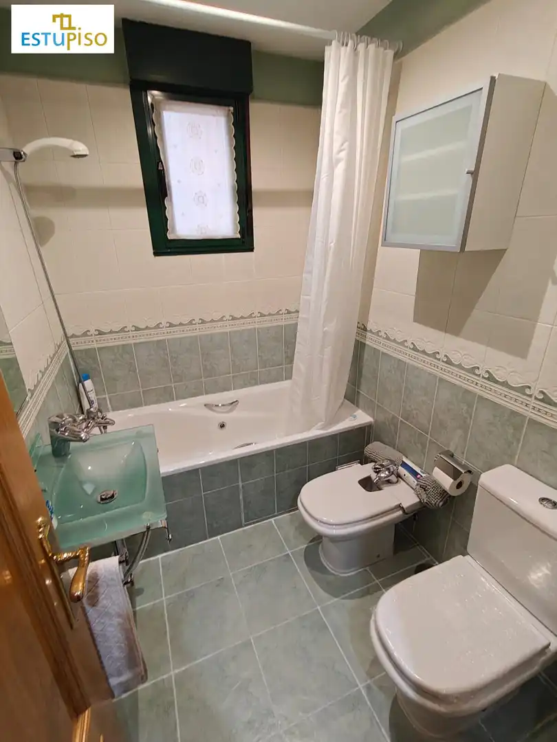 Baño de Piso de alquiler en León Capital  con Calefacción y Amueblado