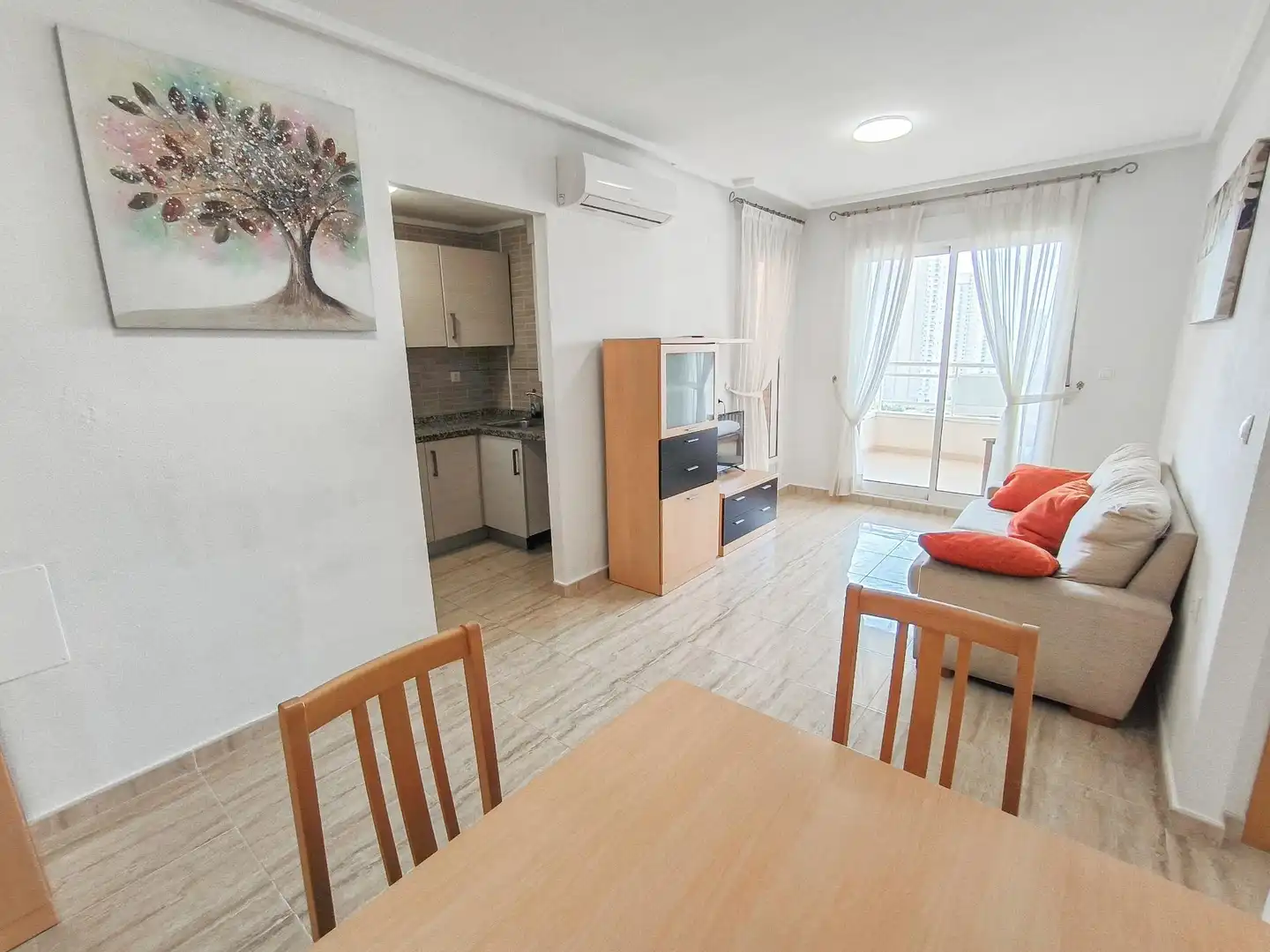 Living room of Apartments for sale in Benidorm  with Air Conditioner, Heating and Private garden