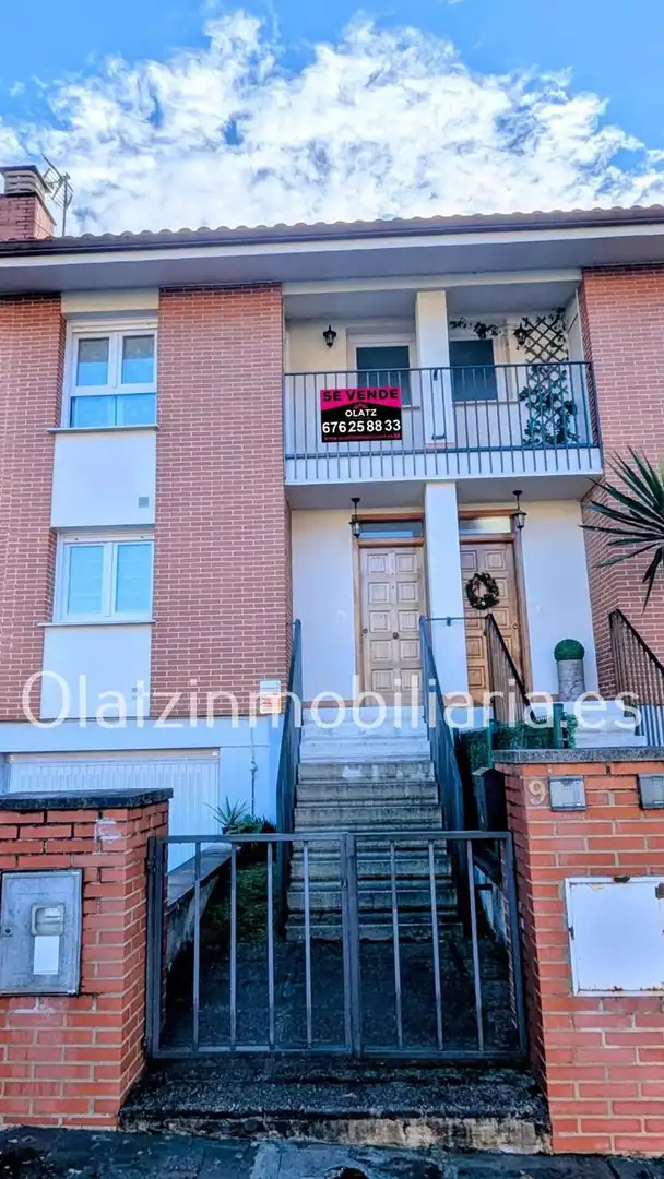 Exterior view of Houses for sale in Artziniega  with Heating, Private garden and Terrace